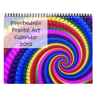 Psychedelic Fractalkonstkalender 2012 Kalender