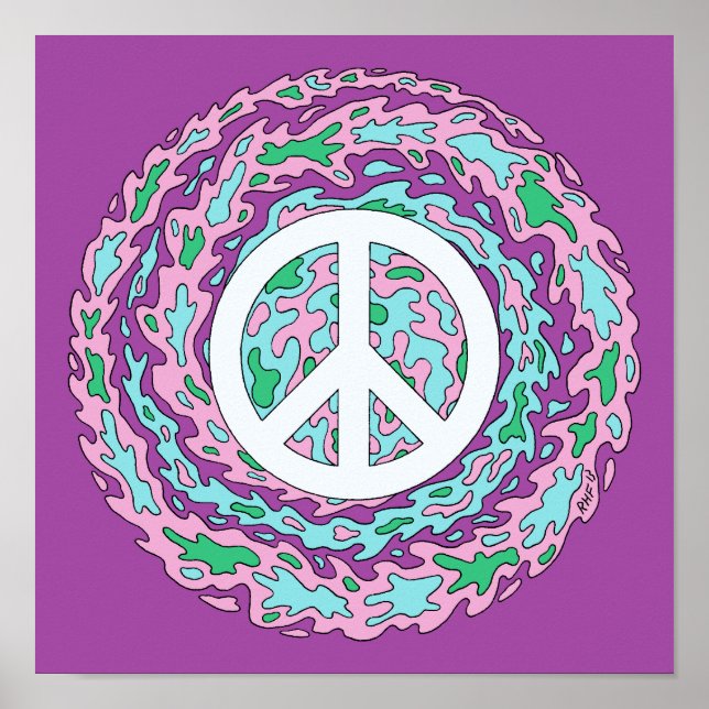Psychedelic Fred Poster (Framsidan)