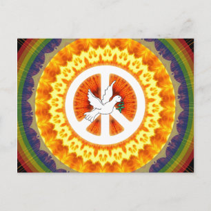 Psychedelic fredduva vykort