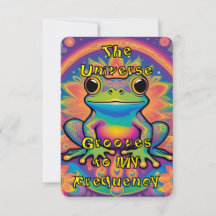 Psychedelic Frog Vibes for Confidence Self Trust