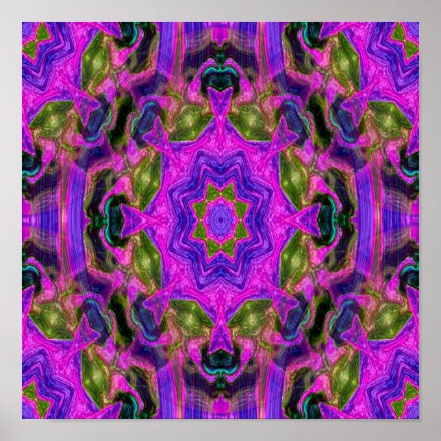 Psychedelic Garden... Poster (Framsidan)