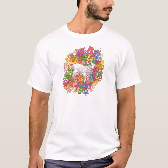 Psychedelic get tee shirt (Framsida)