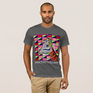 Psychedelic giraffT-tröja vid NJPunks Tee Shirt