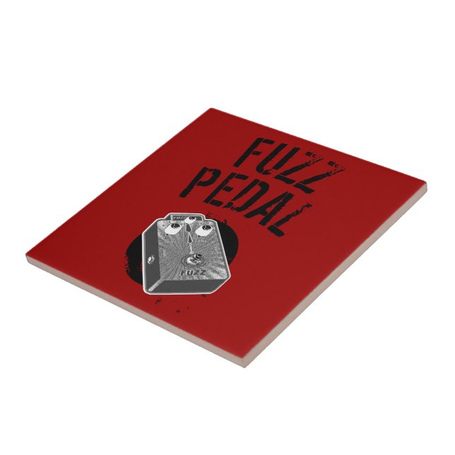 Psychedelic gitarrFuzzsvart & vit Kakelplatta (Sidan)