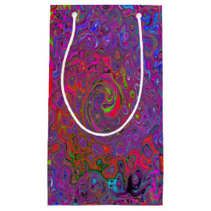 Psychedelic Groovy Magenta Retro Liquid Swirl
