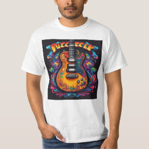Psychedelic Guitar T-Shirt