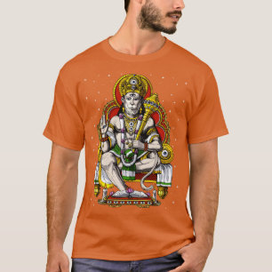Psychedelic Hanuman T Shirt