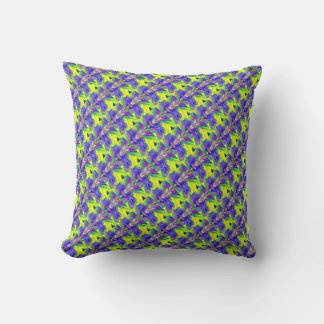 Psychedelic HeArt Abstrakt Resa Mönster Cushion Kudde