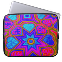 Psychedelic Hearts Elektronikväska