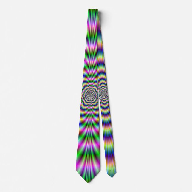 Psychedelic Hexagon Tie Slips (Framsida)