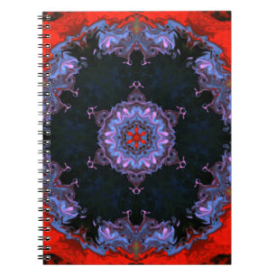Psychedelic Hippie Anteckningsbok