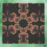 Psychedelic Hippie Black Guld och Lila Sjal<br><div class="desc">Den här psykodeliska kaleidoskopdesignen har svart,  guld och lila. Vibranta trippelbilder för modern hippie eller någon som kärlek ljusa färger!</div>