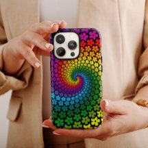 Psychedelic Hippie iPhone 14 Fodral-Mate