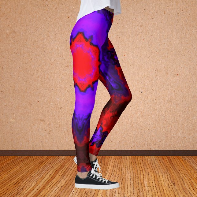 Psychedelic Hippie Leggings (Skapare uppladdad)