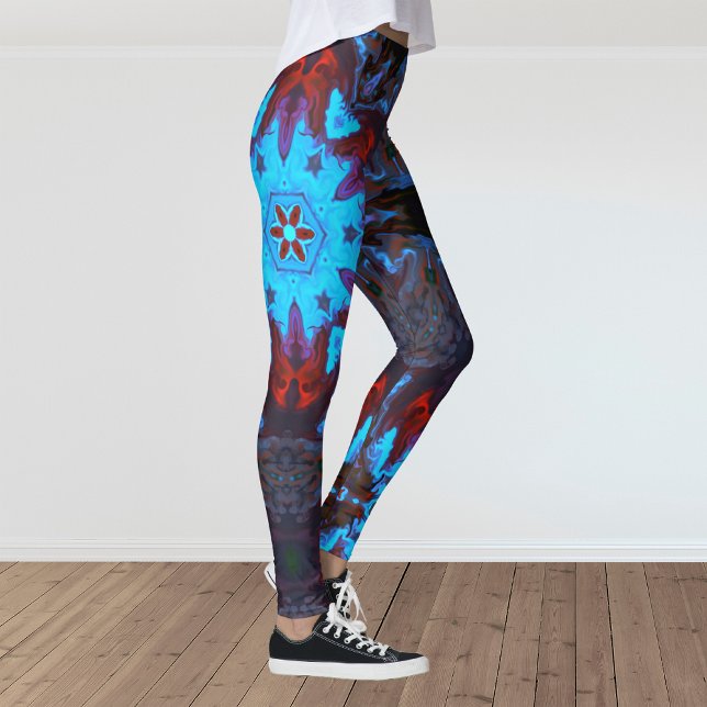 Psychedelic Hippie Leggings (Skapare uppladdad)