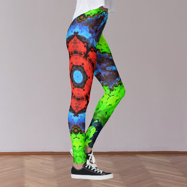 Psychedelic Hippie Leggings (Skapare uppladdad)