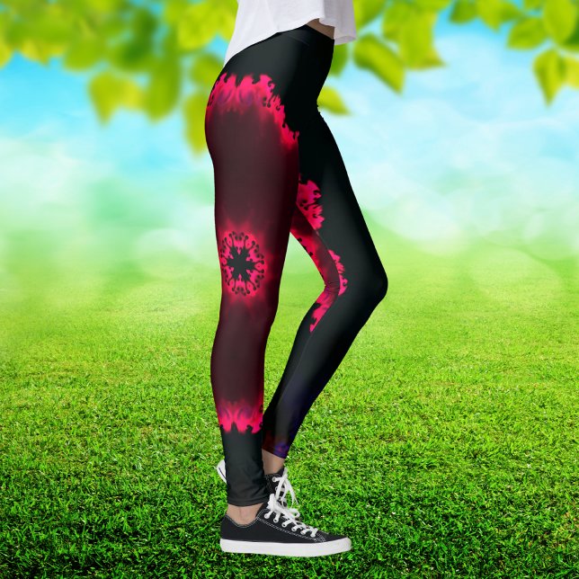Psychedelic Hippie Leggings (Skapare uppladdad)