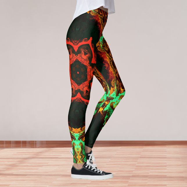 Psychedelic Hippie Leggings (Skapare uppladdad)