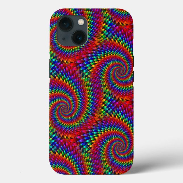 Psychedelic Hippie Weave Fodral-Mate iphone case (Baksida)