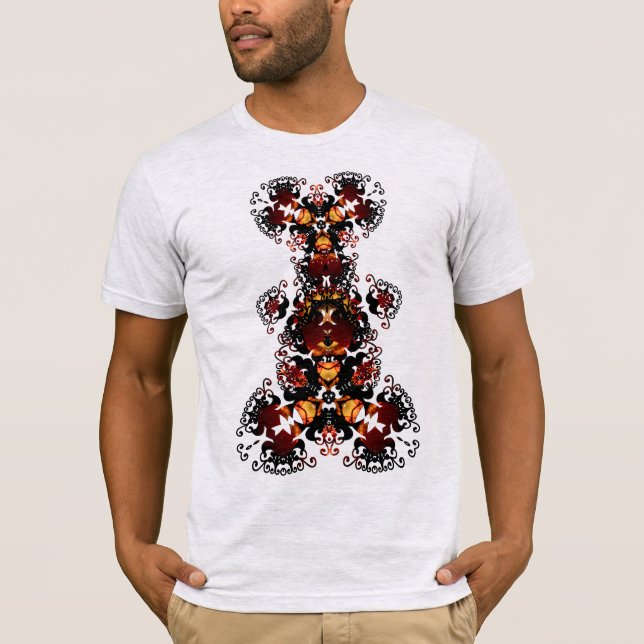 Psychedelic hummerT-tröja Tee Shirt (Framsida)