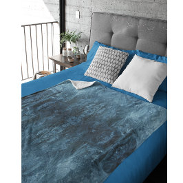 Psychedelic Ice mönster Fleecefilt