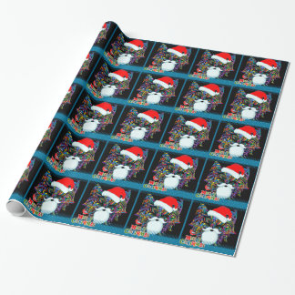 Psychedelic julkatt presentpapper