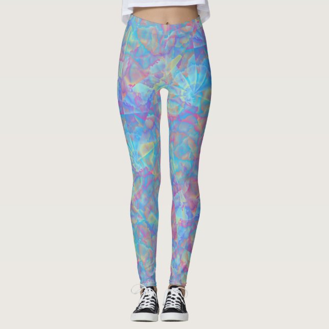 Psychedelic kaleidoscope leggings (Framsida)