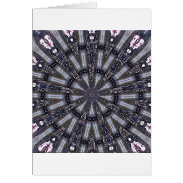 PSYCHEDELIC KALEIDOSCOPE /MYSTIC MEMORIES HÄLSNINGSKORT (Framsidan)