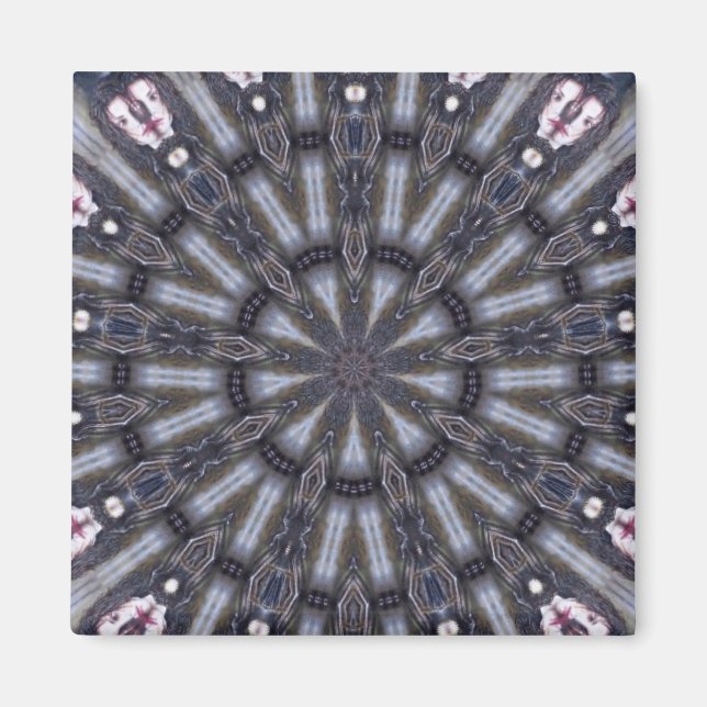 PSYCHEDELIC KALEIDOSCOPE /MYSTIC MEMORIES MAGNET (Framsidan)