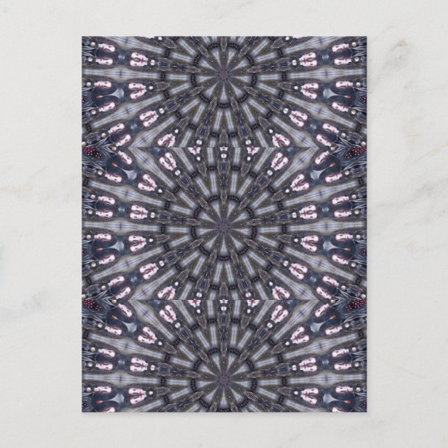 PSYCHEDELIC KALEIDOSCOPE /MYSTIC MEMORIES VYKORT (Framsida)