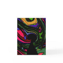 Psychedelic Keyhole~-kort/inbjudningar