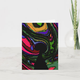 Psychedelic Keyhole Tack Kort