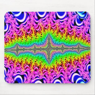 Psychedelic klyftaart nouveau musmatta