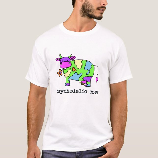 psychedelic ko t shirt (Framsida)