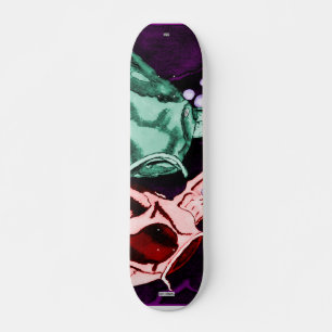 (Psychedelic) Koi, Skateboard Bräda 20 Cm