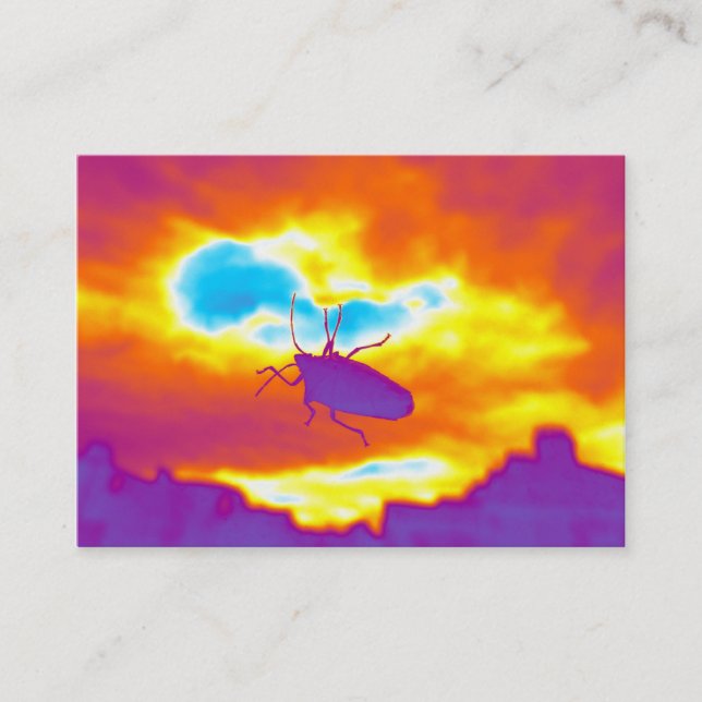 Psychedelic Kryp Visitkort (Framsida)