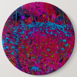 Psychedelic Lila Lily Flower Magenta Garden Knapp