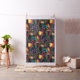 Psychedelic Lilies.. Tyg