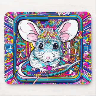 Psychedelic Mouse: A Colorful Journey Musmatta