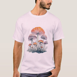 Psychedelic Mushrom Trippy T Shirt