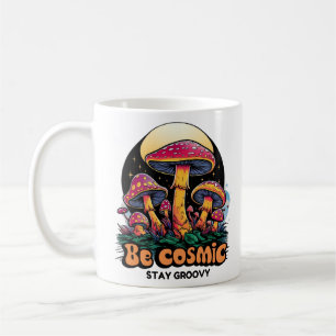 Psychedelic Mushroom Groove Kaffemugg