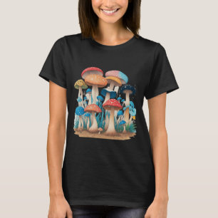 Psychedelic Mushroom Shirt Botaniskt T