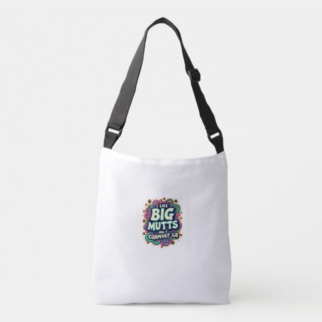 Psychedelic Mutts Axelväska (Framsida)