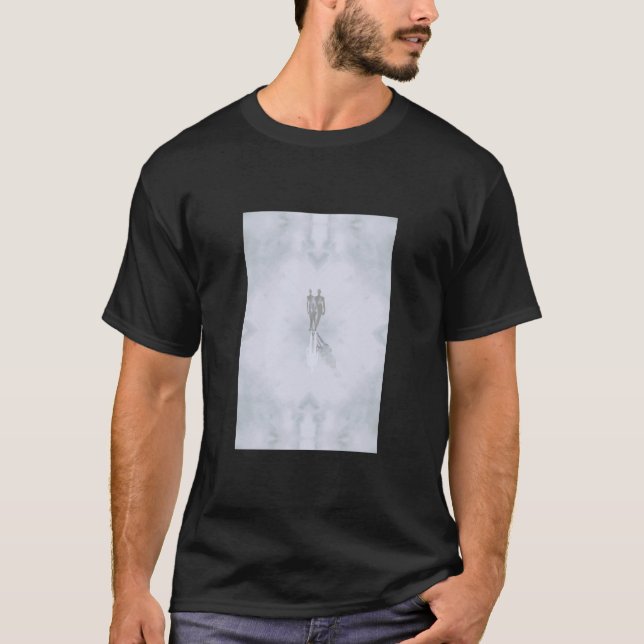 Psychedelic Myasty Man, Sci Fi T-Shirt (Framsida)