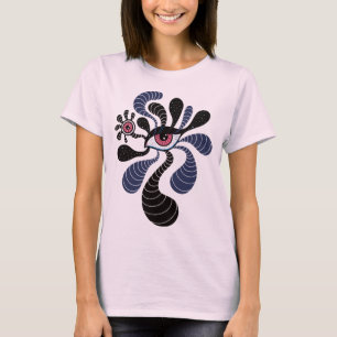 Psychedelic Öga Konstig Trippy T Shirt