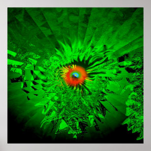 Psychedelic Öga.... Poster