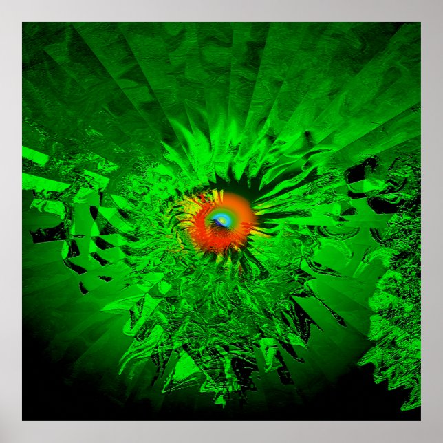 Psychedelic Öga.... Poster (Framsidan)