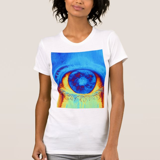 Psychedelic Öga T-Shirt (Framsida)