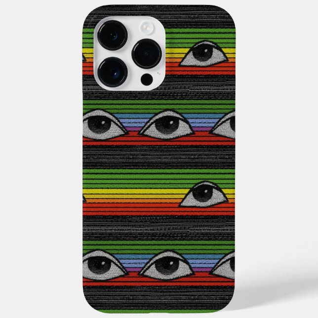 Psychedelic Ögon Mönster (Baksida)