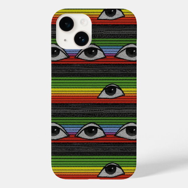 Psychedelic Ögon Mönster (Baksida)
